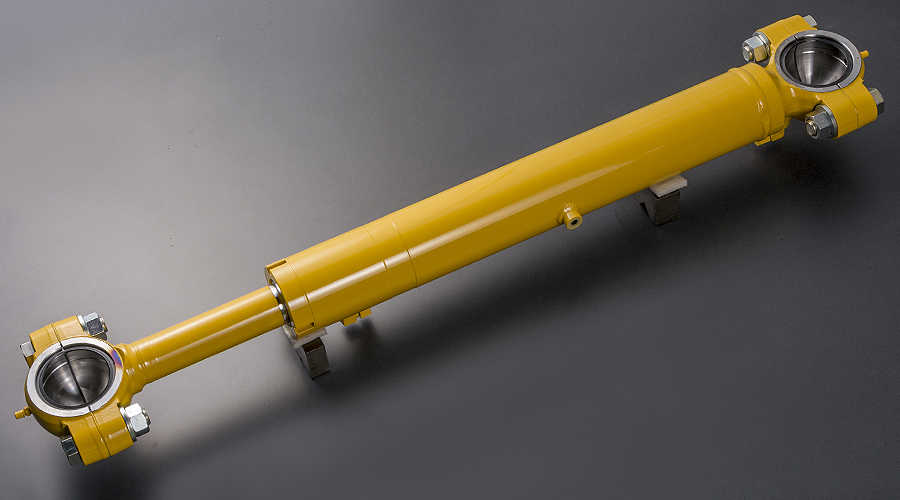 モーターグレーダー用ドローバーシリンダ写真